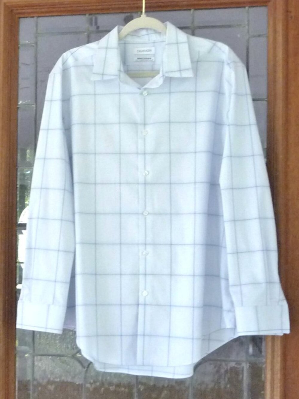 Calvin Klein Size XL (17) Slim Fit Non Iron Shirt